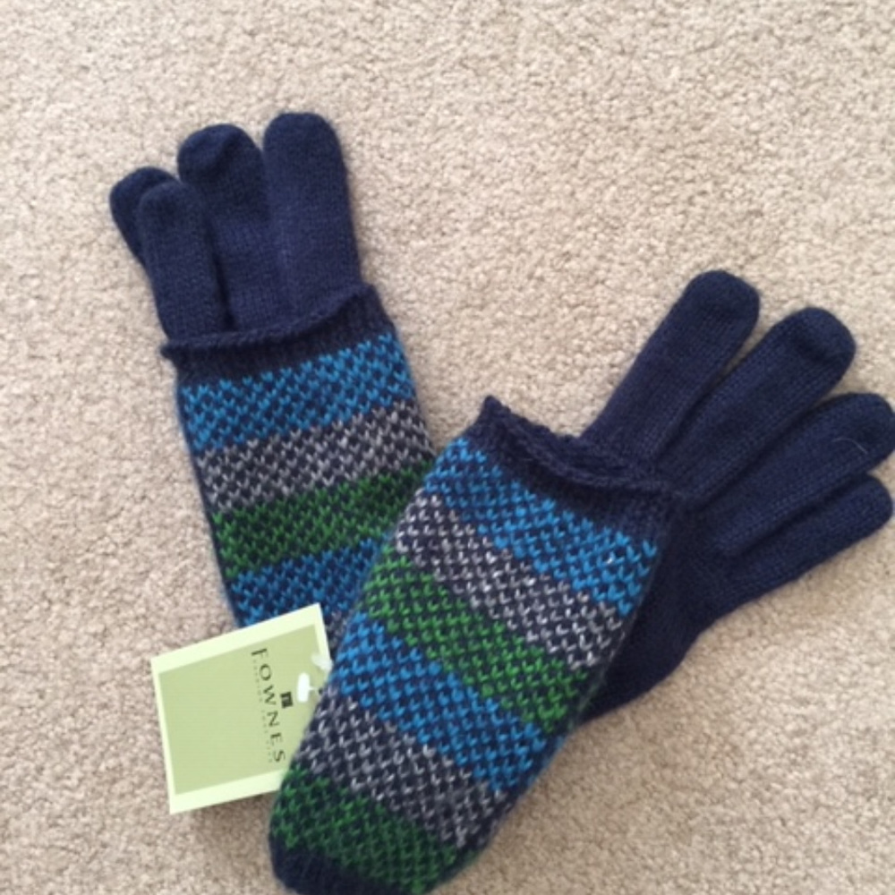🎁 Knit gloves, two in one